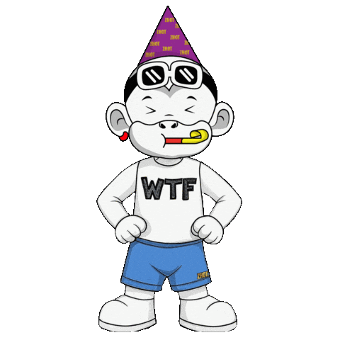 What The Wtf Sticker by Zhot