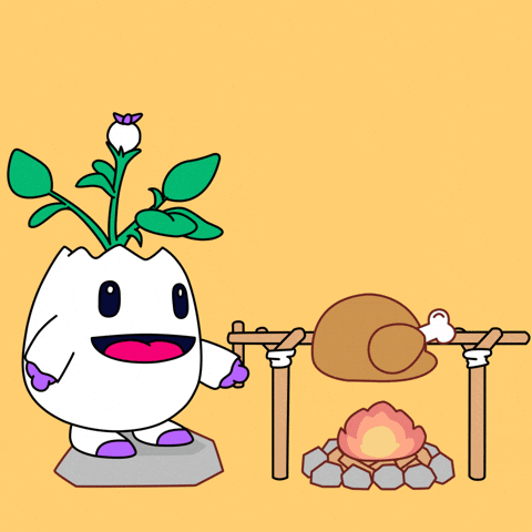 Hungry Camp Fire GIF by Magic Eden