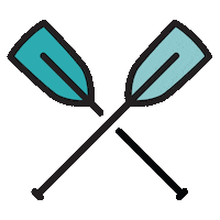 Sup Rowing Sticker