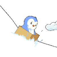 Happy Snow Day Sticker by Pudgy Penguins