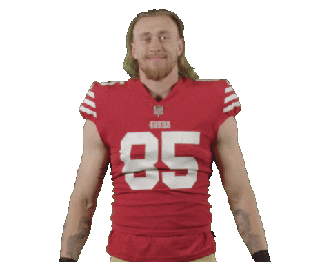 National Football League Hello Sticker by San Francisco 49ers