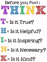 Poster Think GIF