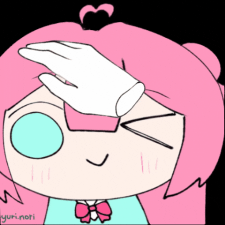 YuriNori giphygifmaker yurinori nori original character doodlenori GIF