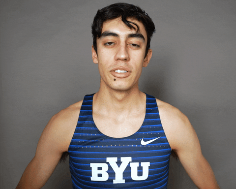 Celebration Glasses GIF by BYU Cougars