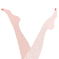 Legs Laser Sticker by estetikamedart