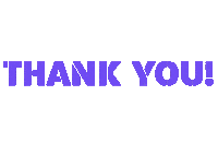 TealFeatherDesign purple thankyou purpleandpink Sticker