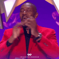 Happy Lenny Henry GIF by The Masked Singer UK & The Masked Dancer UK