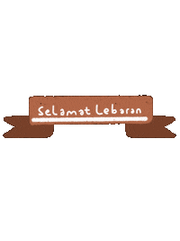 cocowidiob eid mubarak lebaran idulfitri lebaranday Sticker