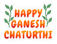 Ganesh Chaturthi Indian Sticker