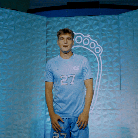 University Of North Carolina Soccer GIF by UNC Tar Heels