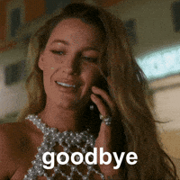 See Ya Ok GIF by Blake Lively Fan