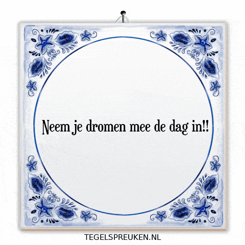 Hoop Nl GIF by Tegelspreuken.nl