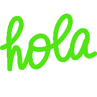 Hola Sticker