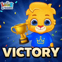 Winner Win GIF by Lucas and Friends by RV AppStudios