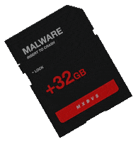 memory card sticker by MXDVS