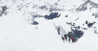 Ski Mountains GIF by Glacier 3000