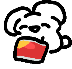 Potato Chips Eating Sticker by Annafish
