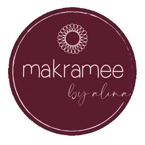 Makrameebyalina Sticker