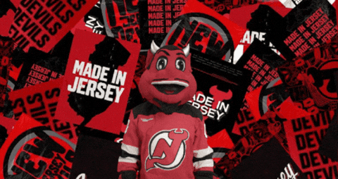 Nhl Mascot GIF by NJ Devil