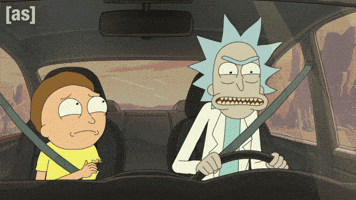 Driving Car Crash GIF by Adult Swim