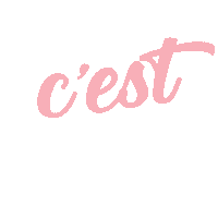 French Cest La Vie Sticker by Sweet Baton Rouge
