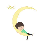 Night Sleep Sticker