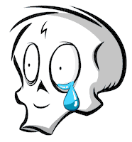 Sad Cry Sticker