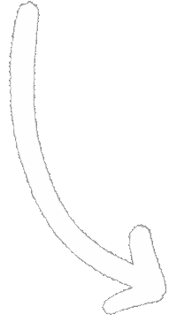 Arrow Doodle Sticker by Huddl Studio