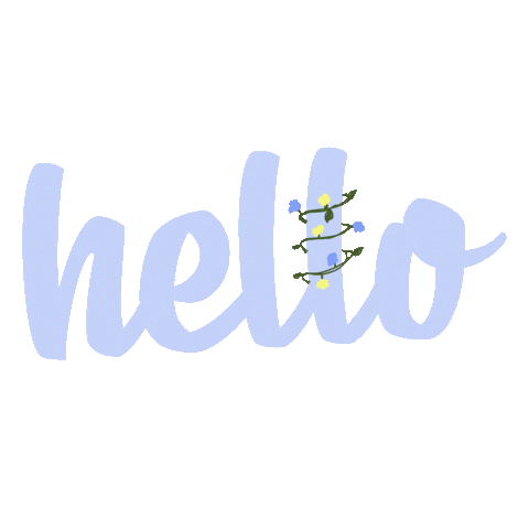 Morning Hello Sticker