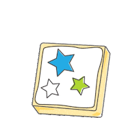 Sugar Cookie Star Sticker by Sweetness