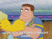 hey arnold nick splat GIF
