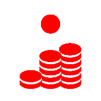 meinenaspa money coins geld münzen Sticker