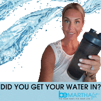 Weight Loss Water Sticker by beMarthaFit