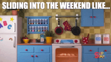 sliding into the weekend GIF by Super Simple