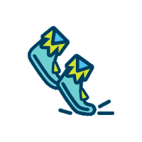 Spirit-North sport fun dancing celebrate Sticker