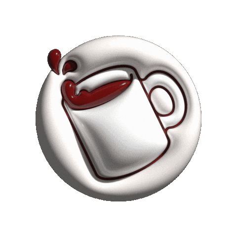 Coffee Cafe Sticker by HELPNOFEED