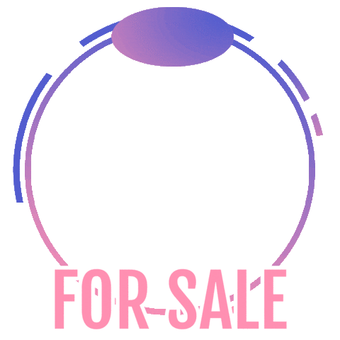 For Sale Sticker by Pins Break the Internet