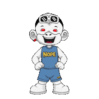 Not Happening No Way Sticker by Zhot Shop