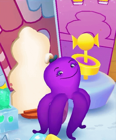 Flamedy giphyupload cake octopus olivia GIF