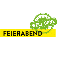 Well Done Concrete Sticker by Creabeton