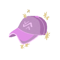 HeelsDownFit fitness hat cap hdf Sticker