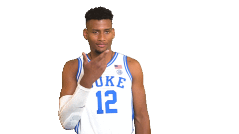 College Basketball Javin Delaurier Sticker by Duke Men's Basketball