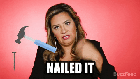 Nailed It GIF by BuzzFeed