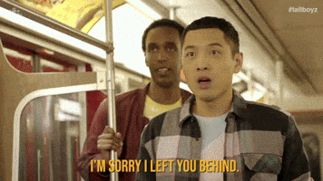 TallBoyz sad sorry friendship subway GIF