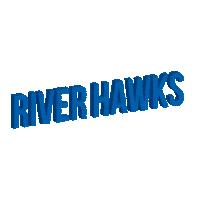 umasslowell river hawks uml umass lowell united in blue Sticker