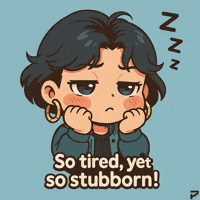 Tired Late Night GIF by Persona