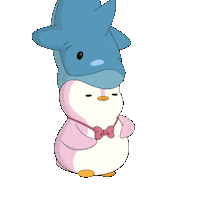 I Love You Kiss Sticker by Pudgy Penguins