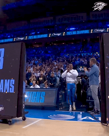 Here We Go Basketball GIF by OKC Thunder