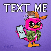Text Me GIF by Yucky Ducks