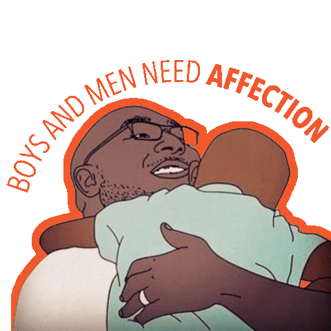 Mental Health Black Boy Joy Sticker by JOY Collective